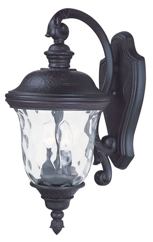 Carriage House DC 9' 2 Light Outdoor Wall Mount in Oriental Bronze with 5.75' Backplate