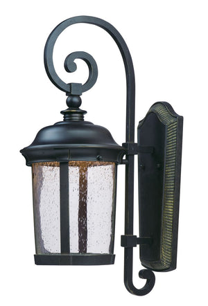 Dover 9.25' Single Light Outdoor Wall Mount in Bronze