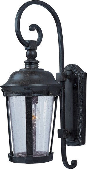 Dover VX 8' Single Light Outdoor Wall Mount in Bronze