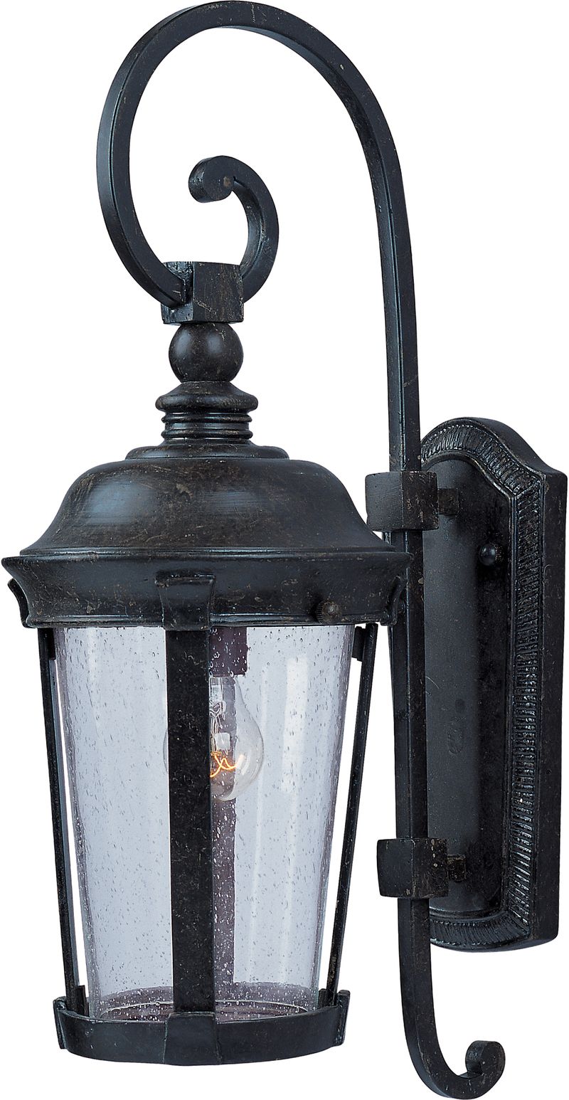 Dover VX 8' Single Light Outdoor Wall Mount in Bronze
