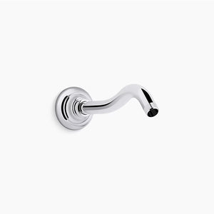 Artifacts Shower Arm and Flange in Polished Chrome