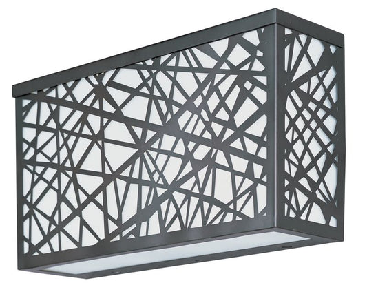 Inca 12" 4 Light Outdoor Wall Mount in Bronze
