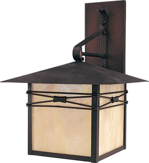Inglenook 11' Single Light Outdoor Wall Mount in Burnished