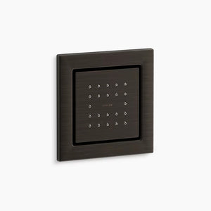 WaterTile Square 2.5 gpm 22-Nozzle Body Spray in Oil-Rubbed Bronze