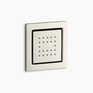 WaterTile Square 2.5 gpm 22-Nozzle Body Spray in Vibrant Polished Nickel
