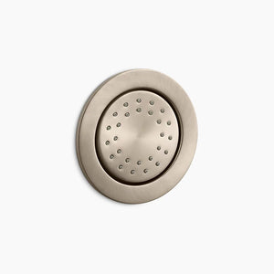 WaterTile Round 2.0 gpm 27-Nozzle Body Spray in Vibrant Brushed Bronze