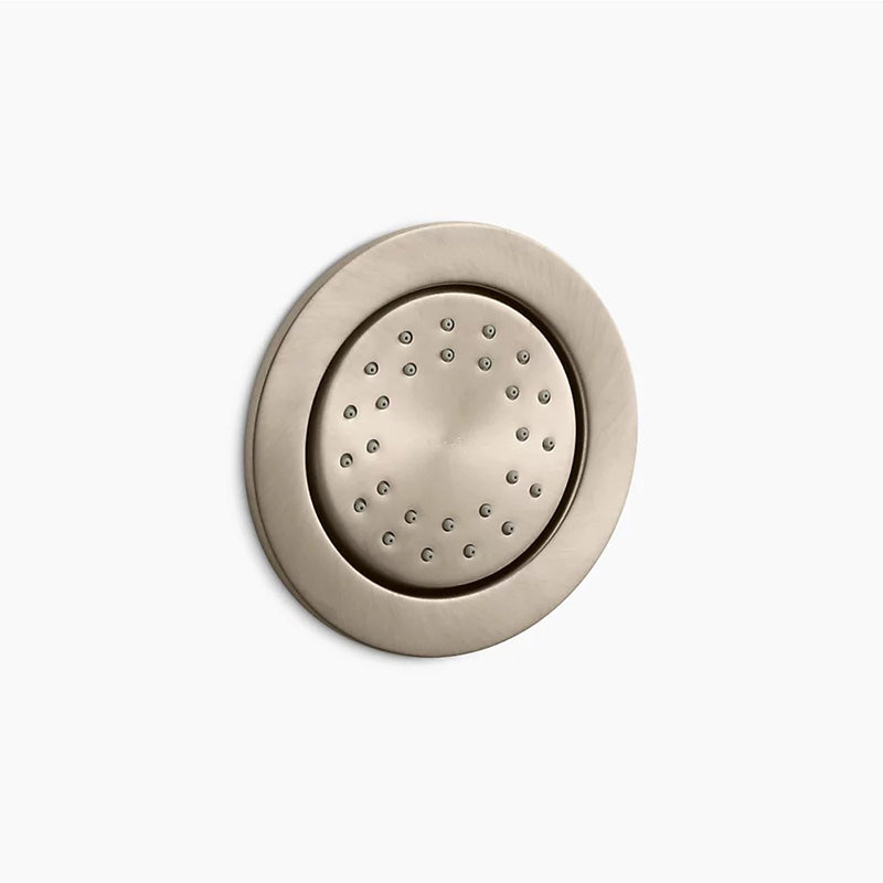 WaterTile Round 2.0 gpm 27-Nozzle Body Spray in Vibrant Brushed Bronze