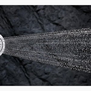 WaterTile Round 2.0 gpm 54-Nozzle Body Spray in Vibrant Moderne Brushed Gold