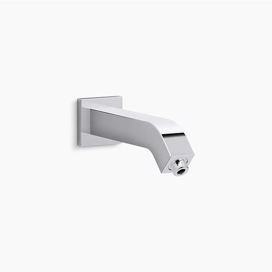 Loure 8.31" Shower Arm and Flange in Polished Chrome