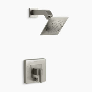 Loure Single-Handle 2.5 gpm Shower Only Faucet in Vibrant Brushed Nickel