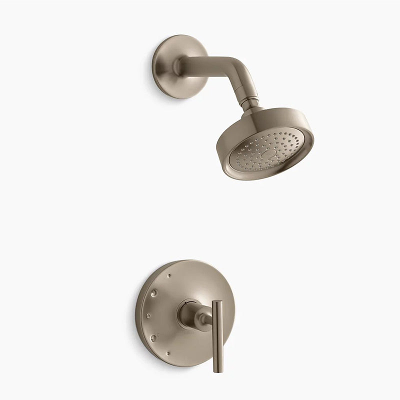 Purist Single Lever Handle 2.5 gpm Shower Only Faucet in Vibrant Brushed Bronze