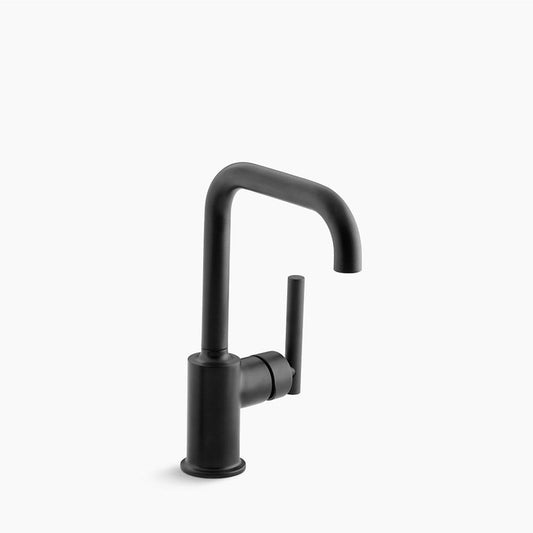 Purist Bar Kitchen Faucet in Matte Black