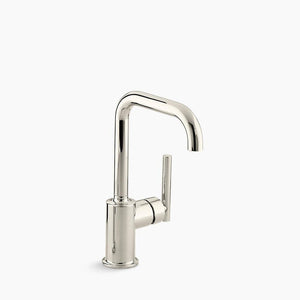 Purist Bar Kitchen Faucet in Vibrant Polished Nickel