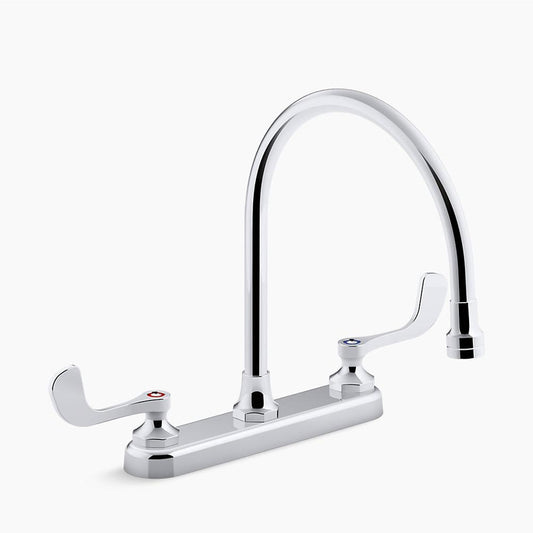 Triton Bowe Two-Handle Kitchen Faucet in Polished Chrome