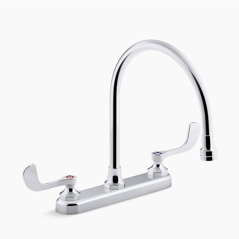 Triton Bowe Two-Handle Kitchen Faucet in Polished Chrome