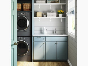 Simplice Pull-Out Laundry Faucet in Vibrant Stainless