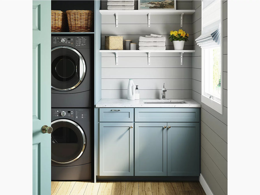 Simplice Pull-Out Laundry Faucet in Vibrant Stainless