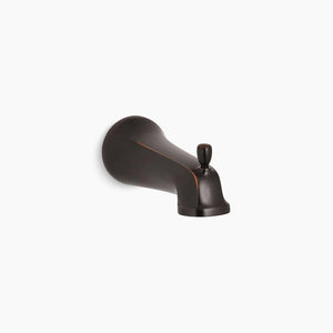 Bancroft Wall Tub Spout with Diverter in Oil-Rubbed Bronze with Slip-Fit Connection