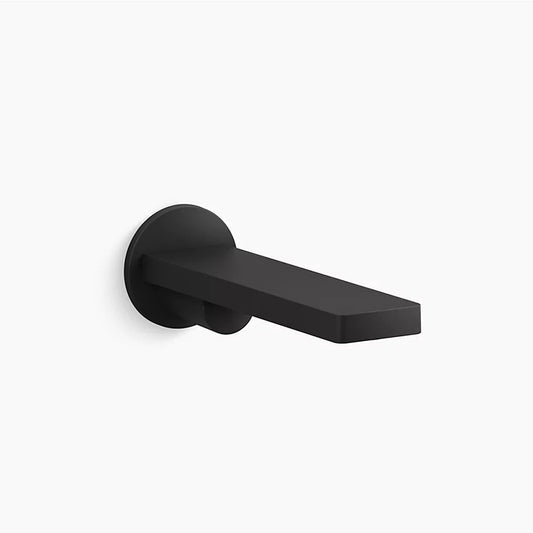Composed Tub Spout in Matte Black