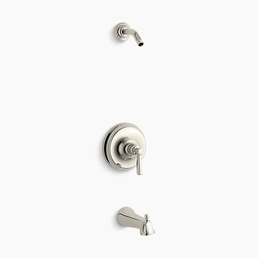 Bancroft Single-Handle Tub & Shower Faucet in Vibrant Polished Nickel - Less Showerhead