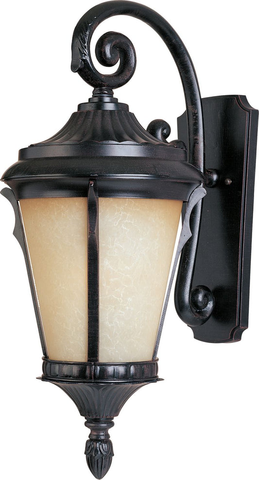 Odessa 9" Single Light Outdoor Wall Mount in Espresso