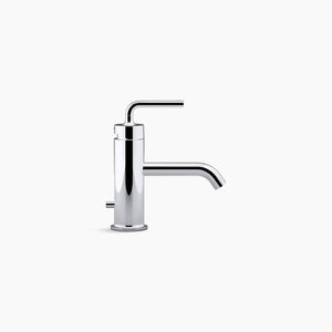 Purist Single-Hole Single-Handle Bathroom Faucet in Vibrant Brushed Bronze