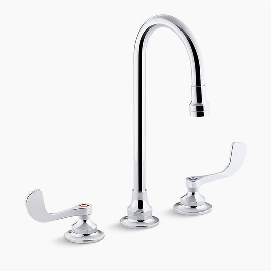 Triton Bowe Widespread Two-Handle Vanity Faucet in Polished Chrome
