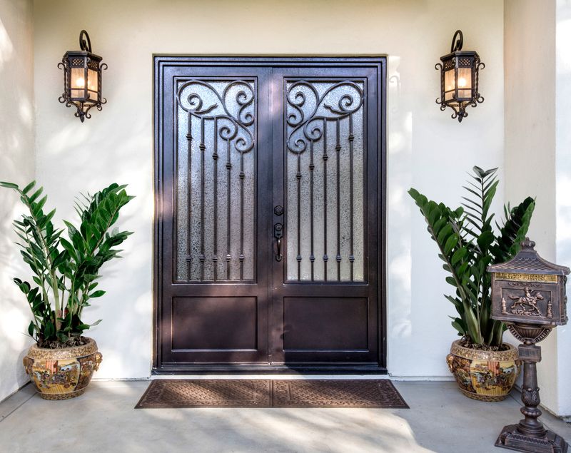 Scottsdale 17' 5 Light Outdoor Wall Mount Light in Country Forge