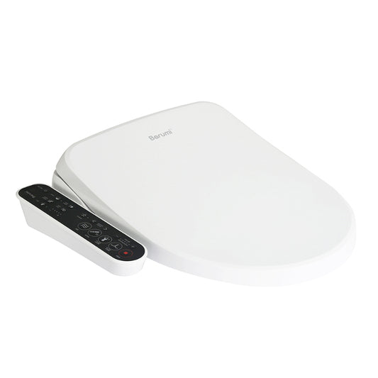 Barumi Round Electronic Bidet in White