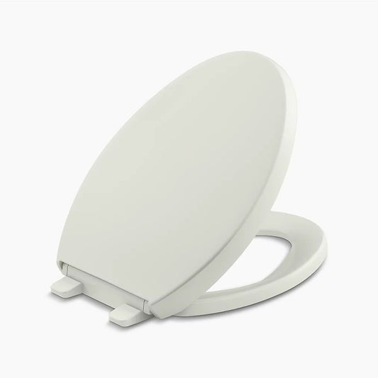 Reveal Quiet-Close Elongated Toilet Seat in Dune