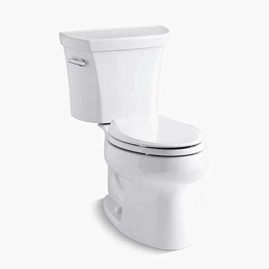 Wellworth Elongated 1.28 gpf Two-Piece Toilet in White