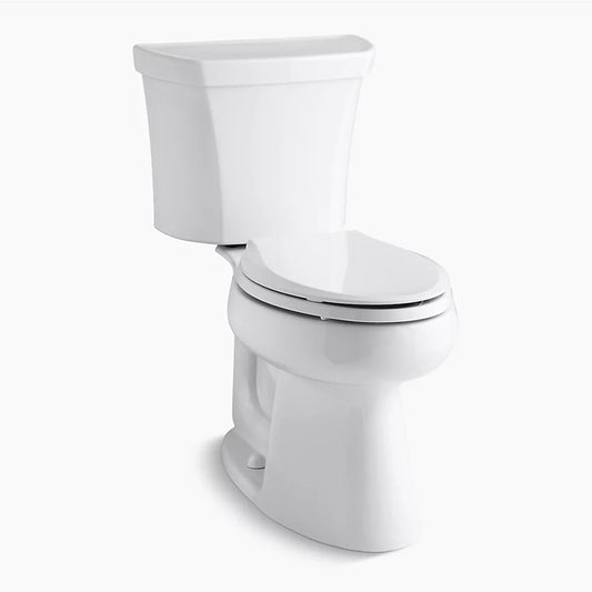 Highline Comfort Height Elongated 1.28 gpf Two-Piece Toilet in White