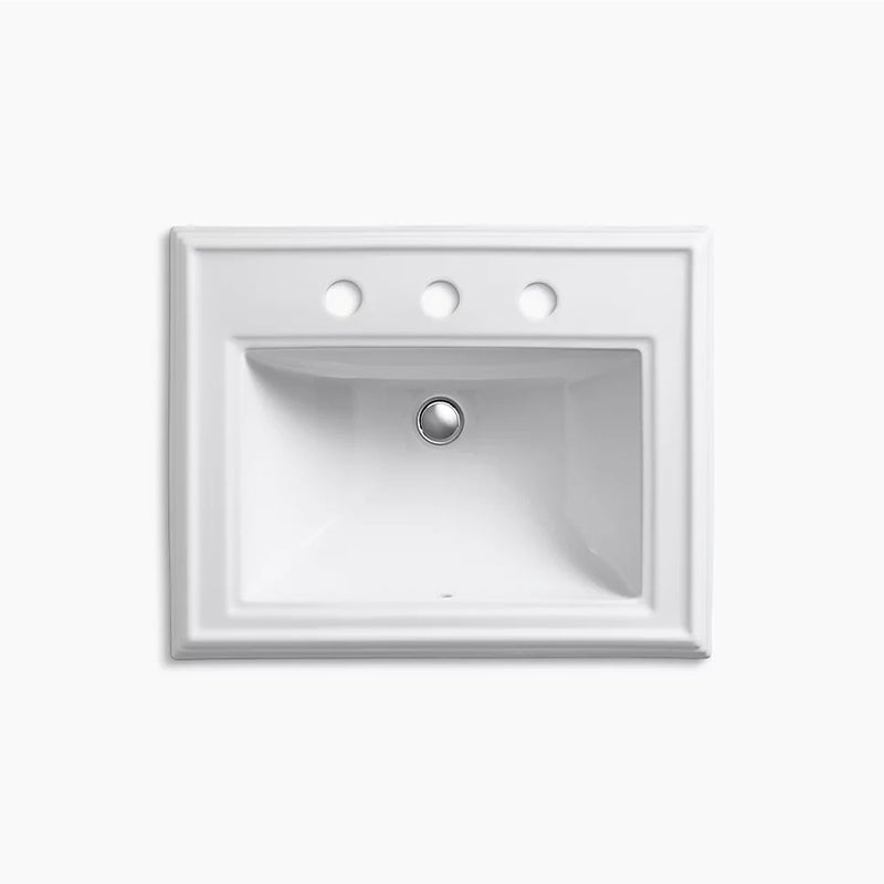 Memoirs Classic 18' x 22.75' x 8.75' Vitreous China Drop-In Bathroom Sink in Biscuit