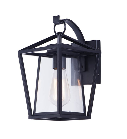 Artisan 7" Single Light Outdoor Wall Sconce in Black