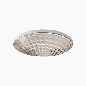 Kallos 16' x 16' x 5.13' Glass Undermount Bathroom Sink in Translucent Doe