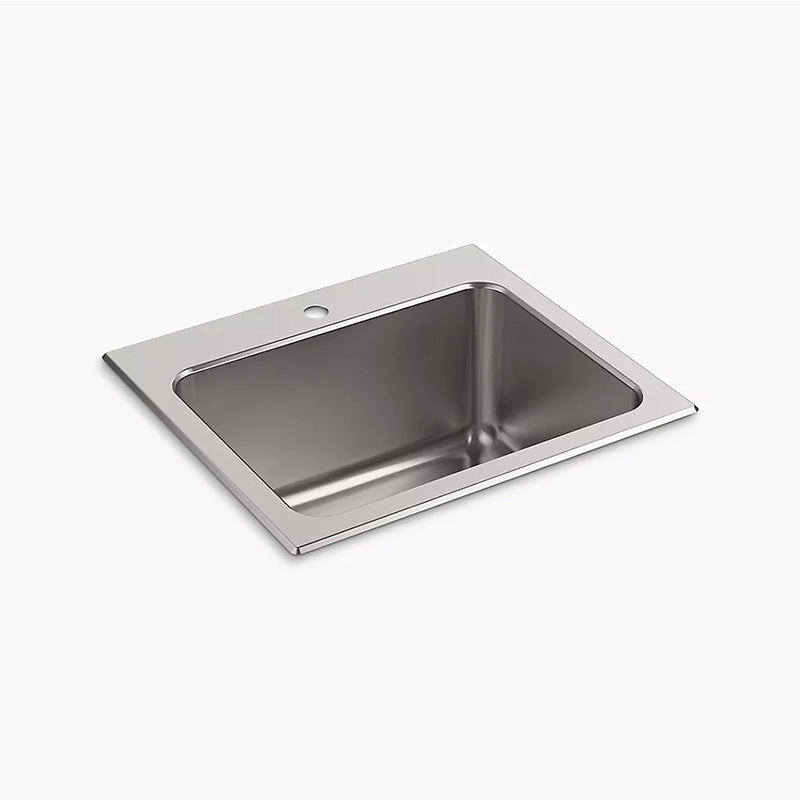Ballad 22' x 25' x 11.56' Drop-In Laundry Sink in Stainless Steel