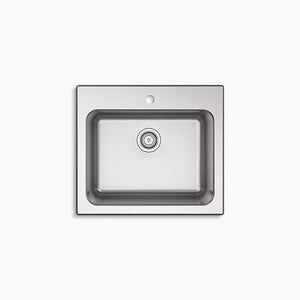 Ballad 22' x 25' x 11.56' Drop-In Laundry Sink in Stainless Steel