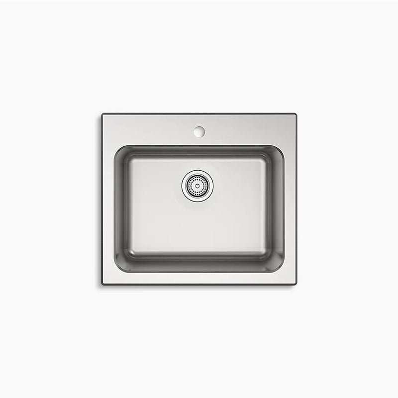 Ballad 22' x 25' x 11.56' Drop-In Laundry Sink in Stainless Steel