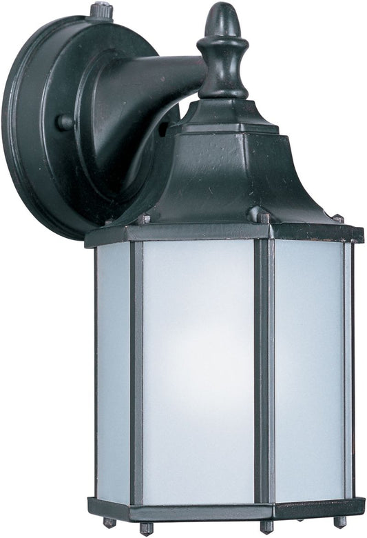 Builder Cast E26 10" Single Light Outdoor Wall Sconce in Empire Bronze