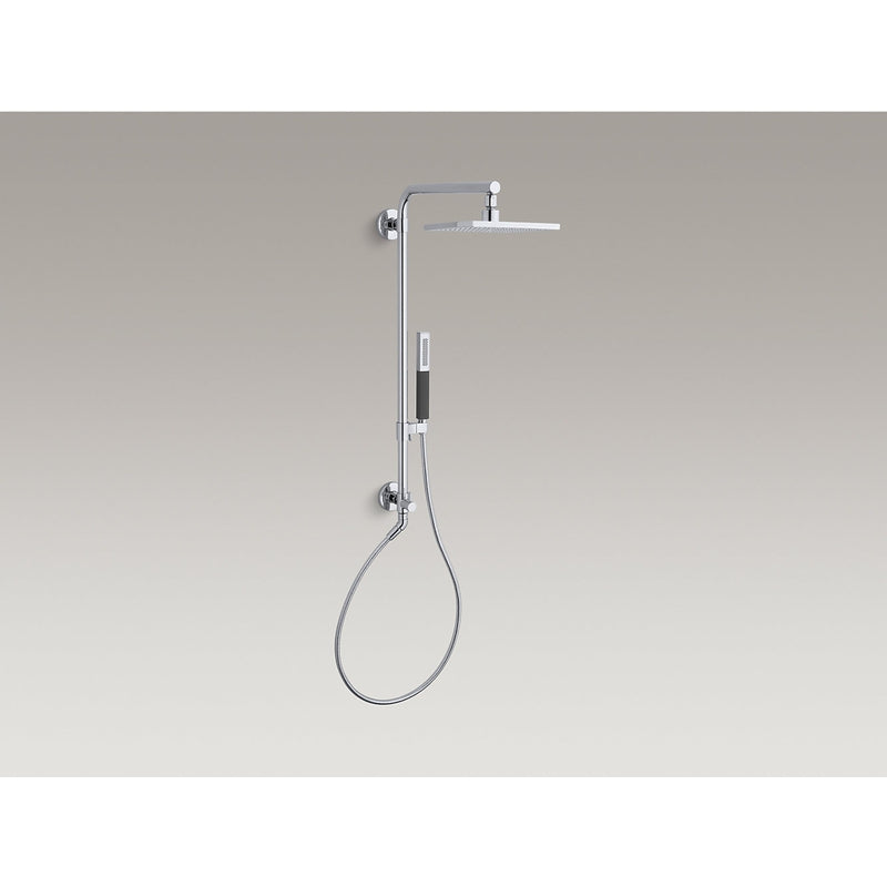 HydroRail-R Beam Bath & Shower Column in Polished Chrome