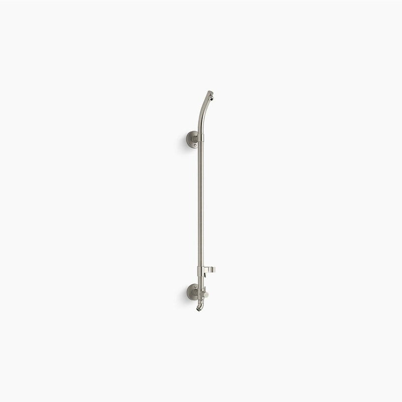 HydroRail-S Bath & Shower Column in Vibrant Brushed Nickel