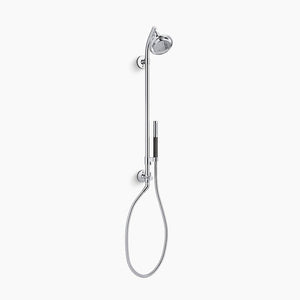 HydroRail-S Bath & Shower Column in Vibrant Brushed Nickel