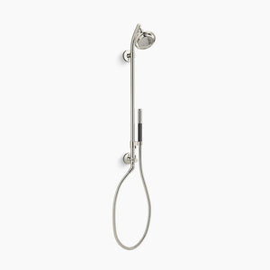 HydroRail-S Bath & Shower Column in Vibrant Brushed Nickel