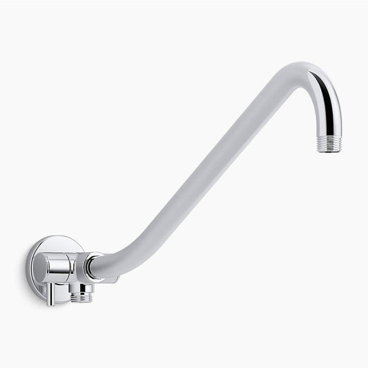 Gooseneck Shower Arm in Polished Chrome