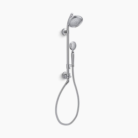 HydroRail-S 1.75 gpm Shower Column in Polished Chrome