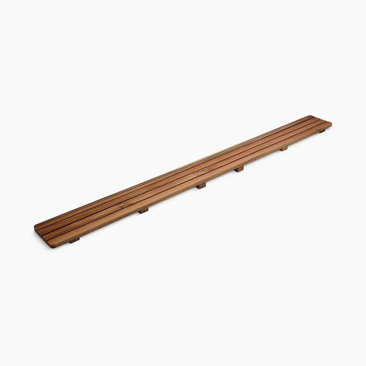 Groove 60" Teak Drain Cover