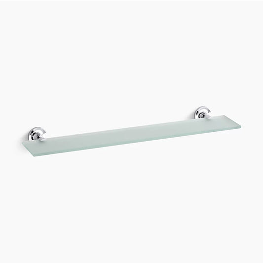 Purist Glass Shelf (22.5" x 1.88" x 4.88")