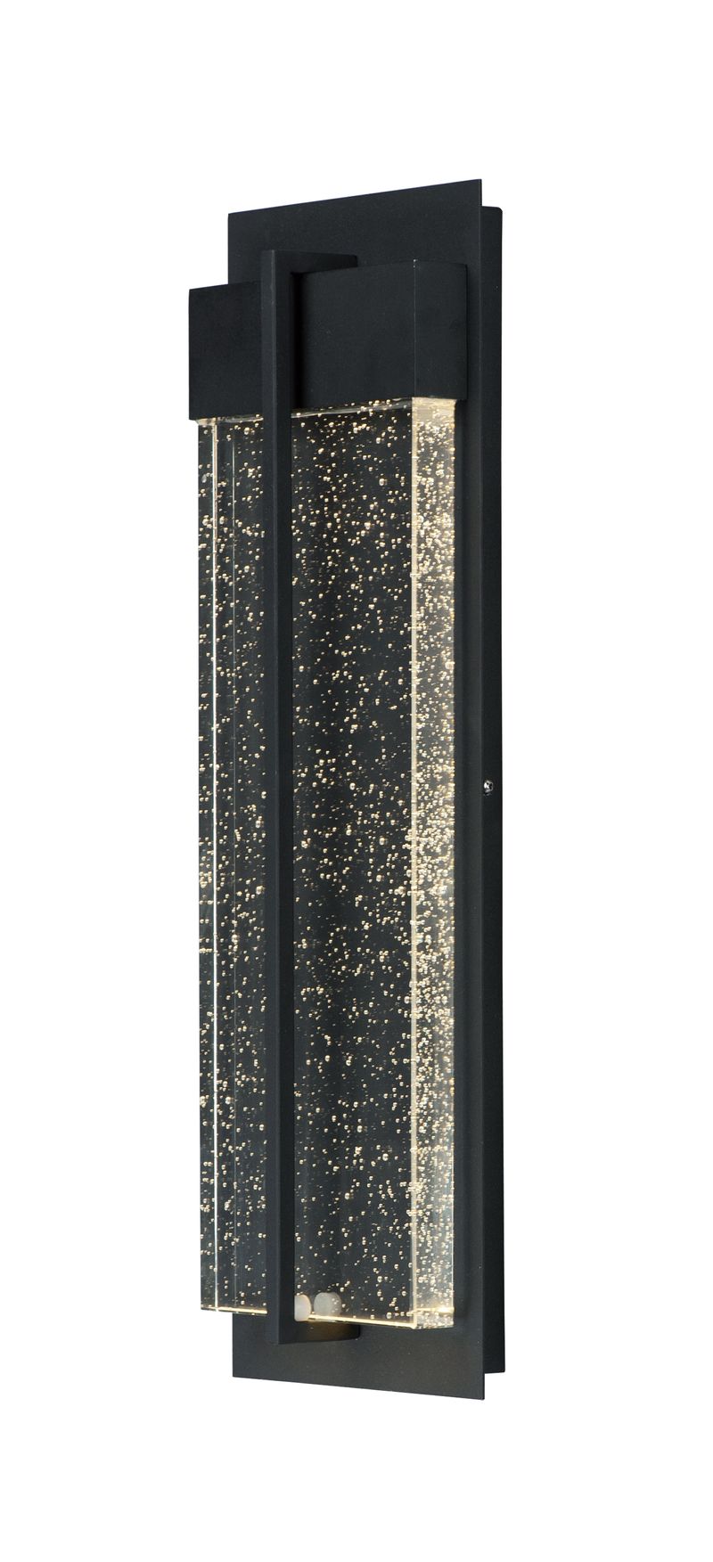 Cascade Single Light Wall Sconce in Black