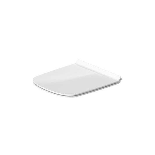 DuraStyle Round Slow Close Toilet Seat in White