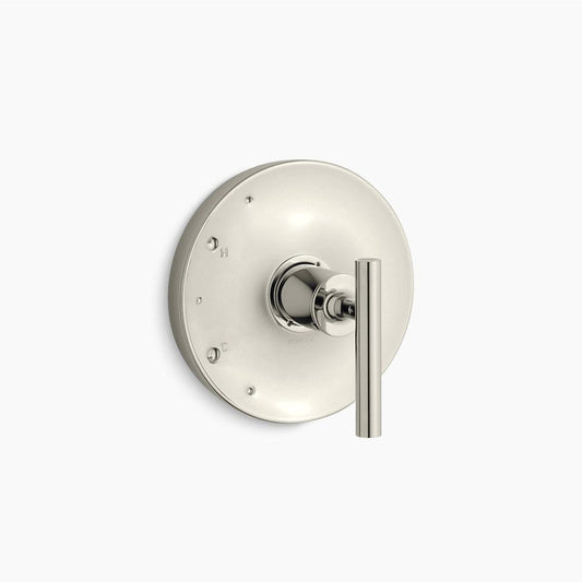 Purist Lever Handle Valve Trim in Vibrant Polished Nickel